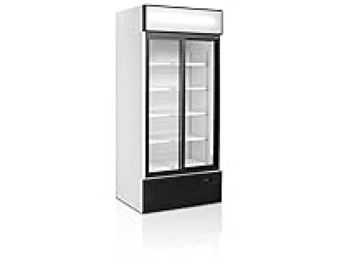 Tefcold Vitrine réfrigérée 2 portes avec caisson