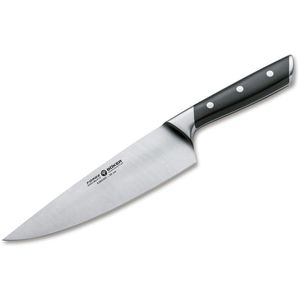 Böker Kochmesser Forge Chefmesser, Kunststoffgriff, Edelstahl (X50CrMoV15), Klingenlänge 20 cm