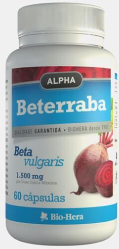 BIOHERA® BETERRABA 500mg 60 CAPSULAS