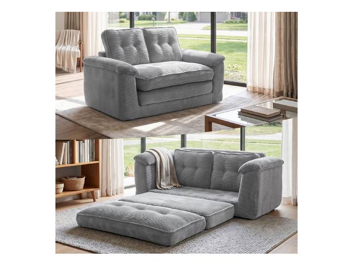 LEADZM Schlafsofa Sofa Klappbares Doppelsofa