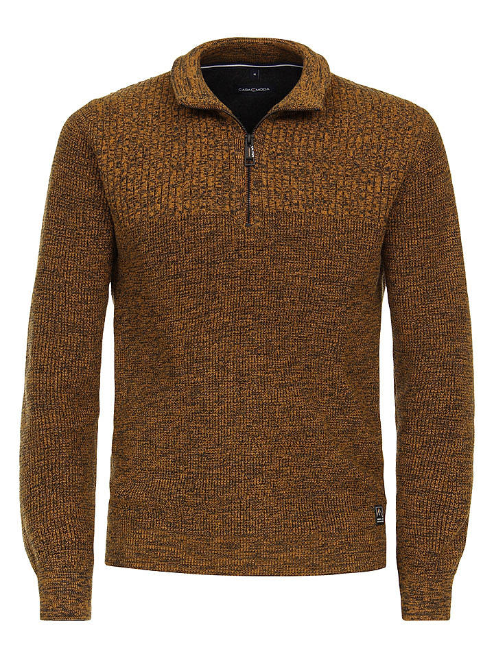 CASAMODA Pullover in Hellbraun - M