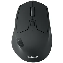 Logitech M720 Triathlon (Kabellos), Maus, Schwarz