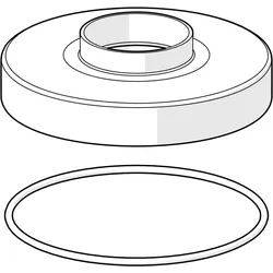 Hansa Abdeckplatte HANSA 1003 d 70 mm chr 1003886V