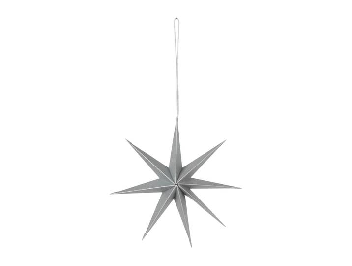 Broste Copenhagen Étoile en papier Star Ø15 cm Argenté