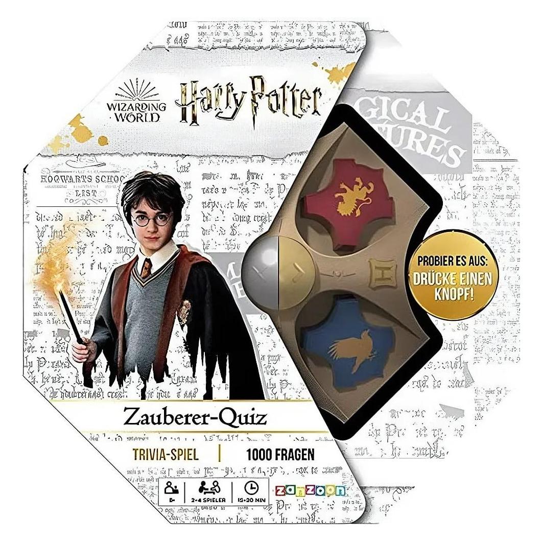 Asmodée Harry Potter Zauberer-Quiz (Deutsch, 2 - 4 Spieler) (ZAND0001)