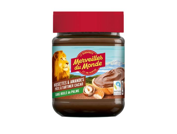 MERVEILLES DU MONDE Pâte à Tartiner - Familial - 340g