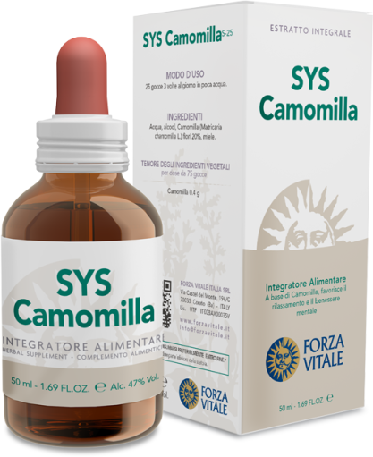 Forza Vitale Camomila Composta Relajante Comprimidos 25 gr