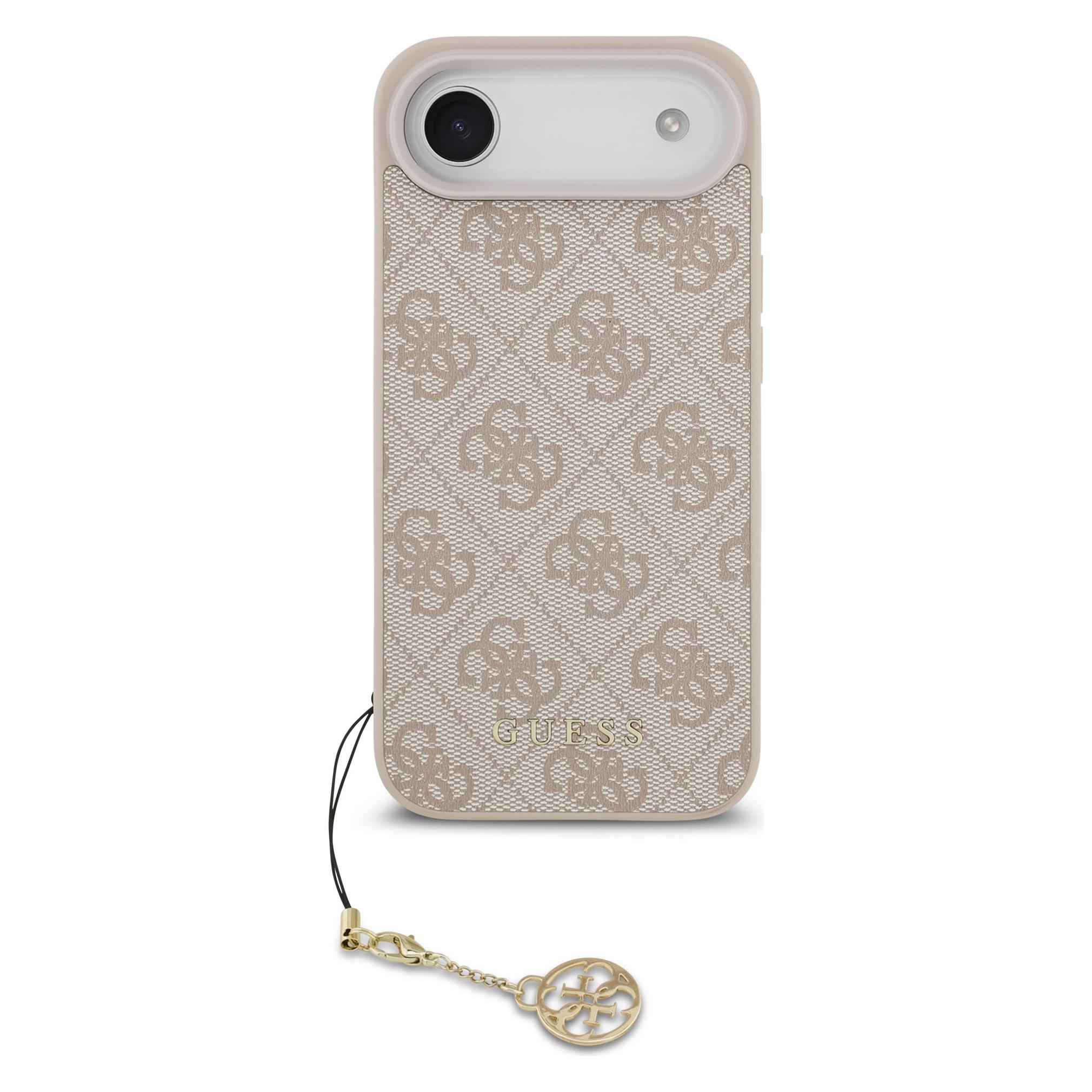 Guess Hülle 4G Charm Elegante Schutz Raffiniertes Design Trendaccessoire (Apple iPhone 17, Apple iPhone Air) (GUHMP17MGF4GCP)