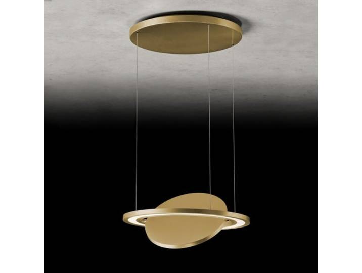 Holtkötter Pendelleuchte Supernova PW, futuristisch, LED, höhe