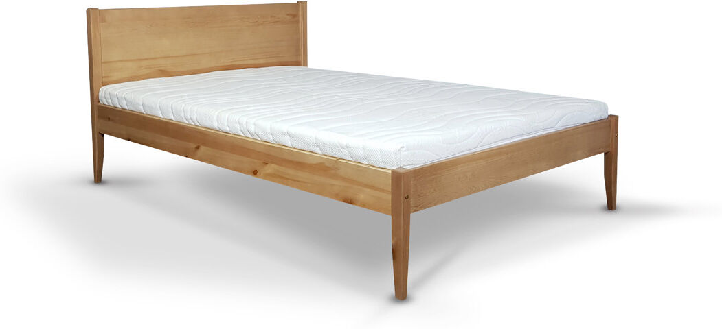 Gracie Oaks Felder Solid Wood Bed Oak European Double (140 x 200cm)