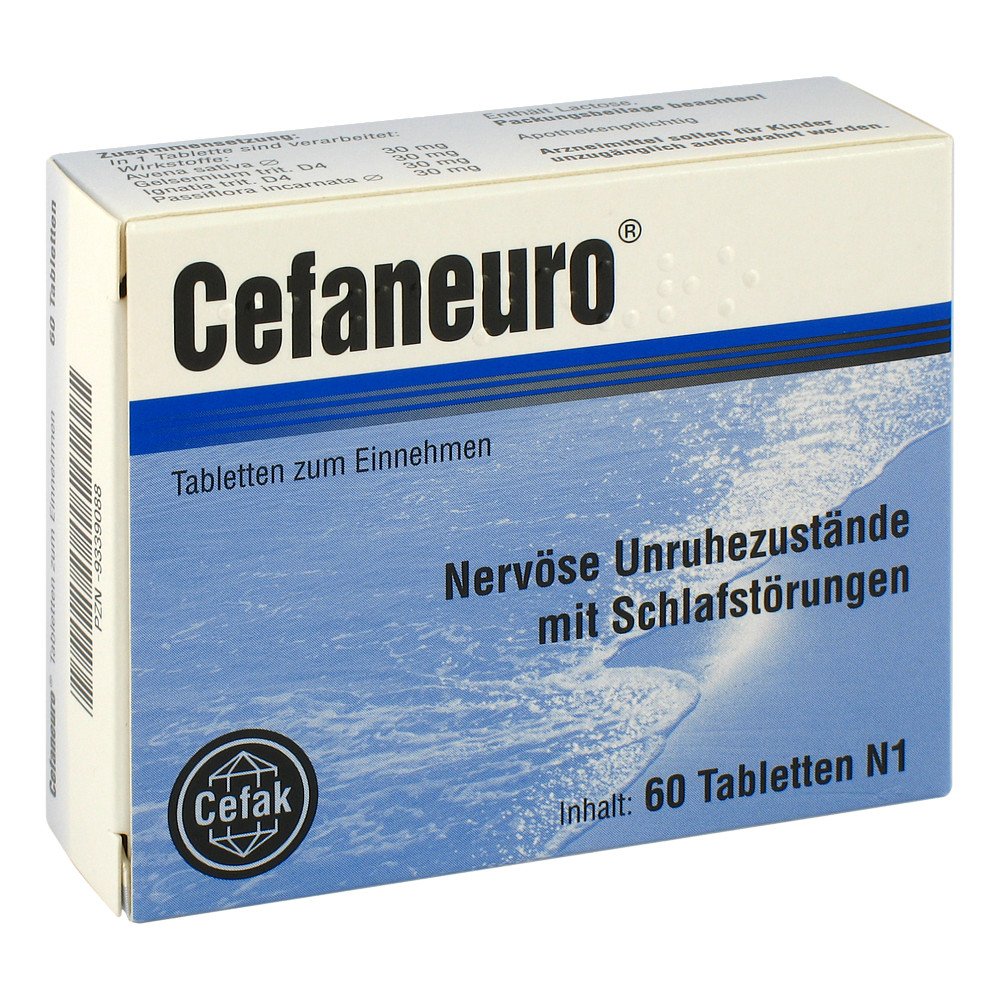 Cefak KG Cefaneuro Tabletten 09339088