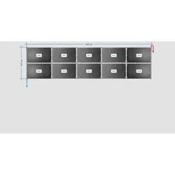 OKU Solarabsorber Pool-Solarheizung SET 20a - 10 Absorber