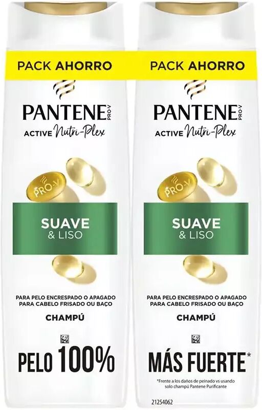 Pantene Soft and Smooth Shampoo 2 x 325 ml