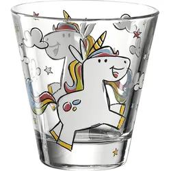 Trinkglas, Inhalt: 0,22 Liter, Einhorn