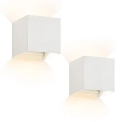 LED-WANDLEUCHTE Glimmer 10/10/10 cm Wandlampe