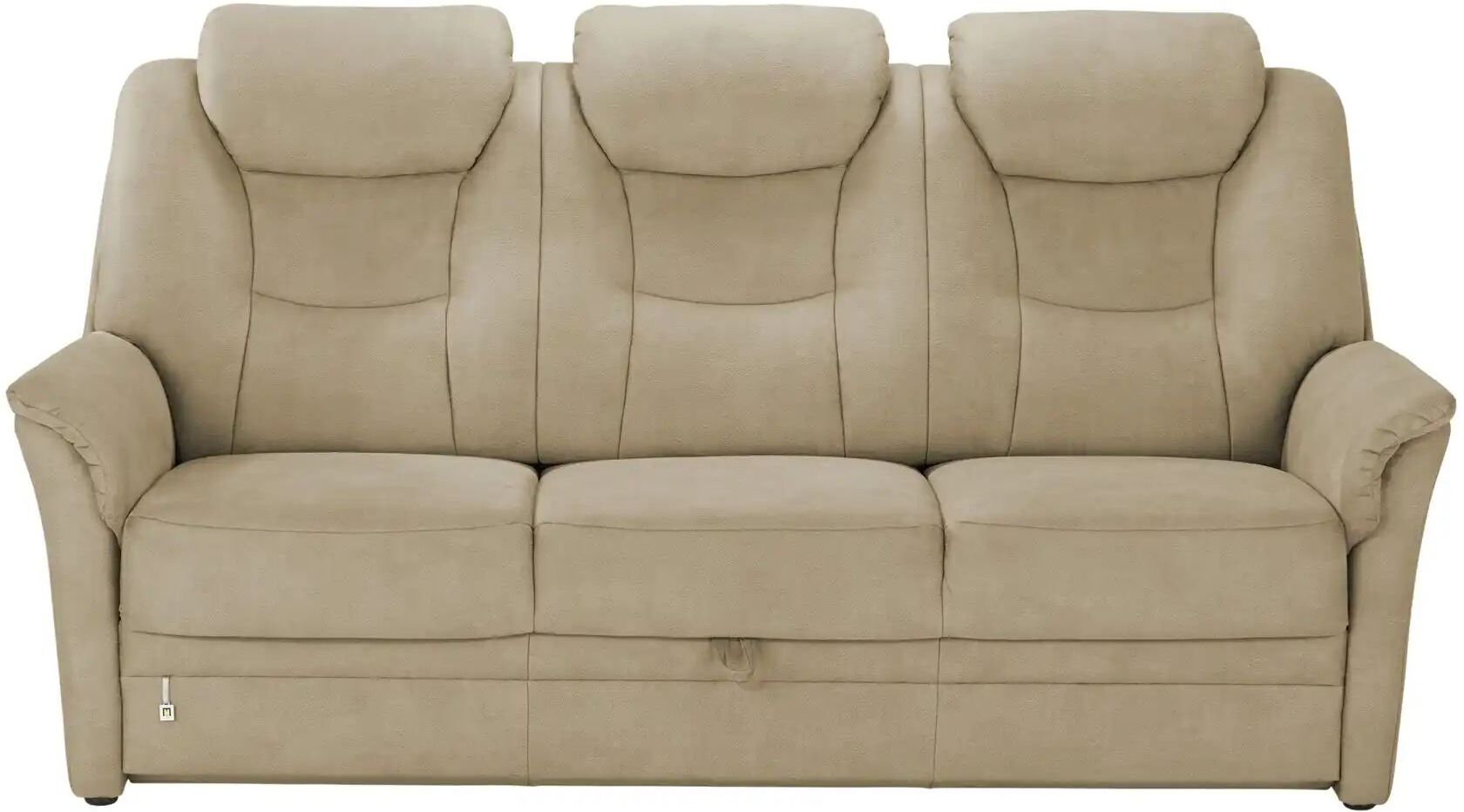 Höffner Einzelsofa  Neckar ¦ beige ¦ Maße (cm): B: 210 H: 107 T: 92.0