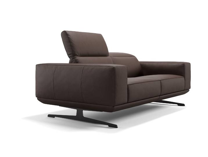 Leder 2-Sitzer Sofa MERANO Designer Couch Designsofa
