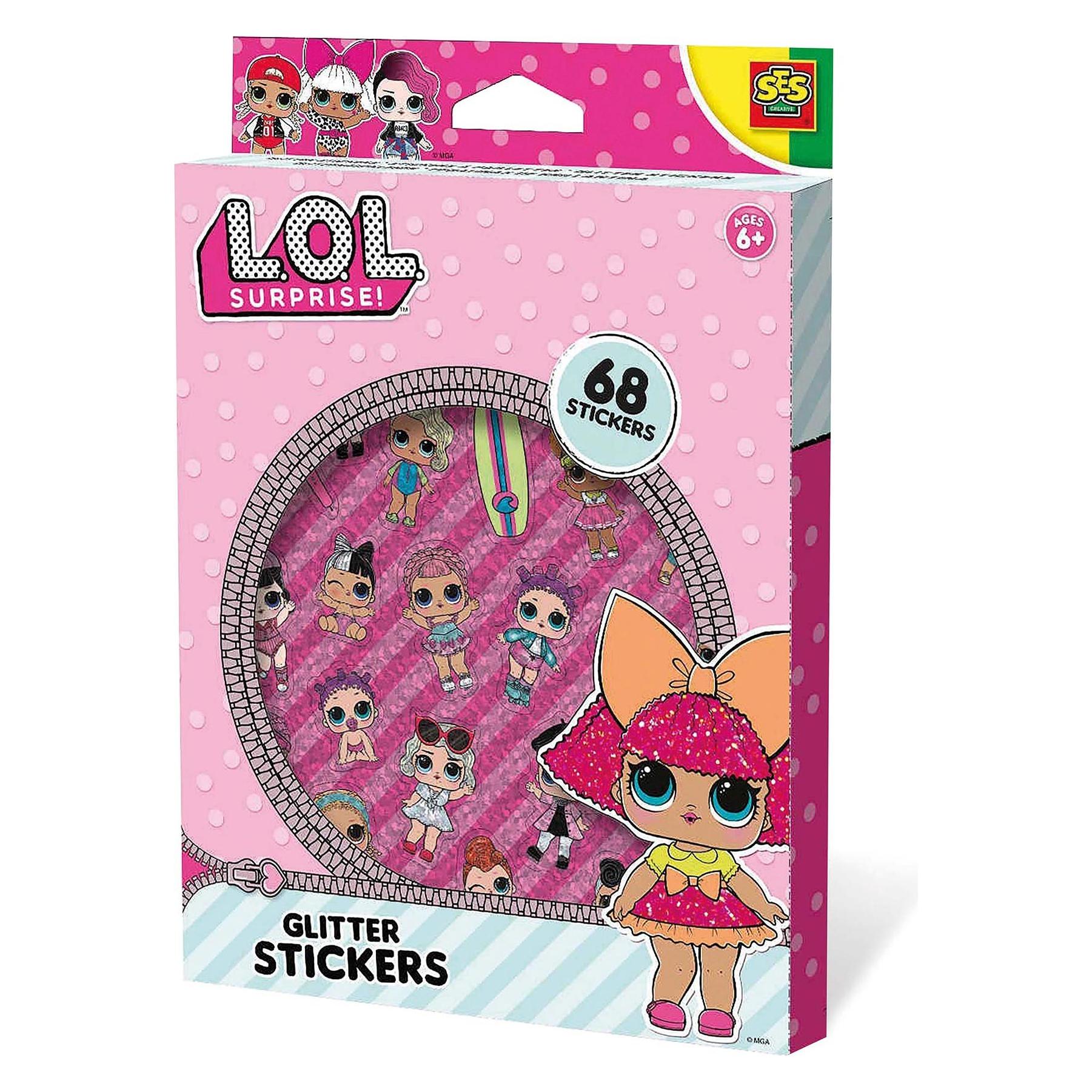 Ses LOL Glitter Sticker (68 Sticker) (340.14191)