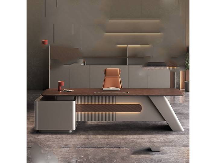 Bureau de bureau réglable exécutif, rangement d'ordinateur, bureau multifonctionnel en bois, mobilier de bureau moderne Escrivaninha