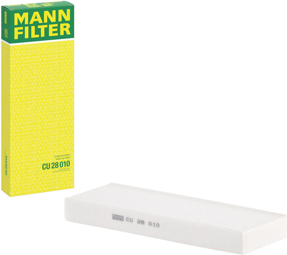 Mann-Filter Filter, Innenraumluft Cu28010 Motorraum Beifahrerseite, Unter Der Wasserkastenabdeckung Für Porsche