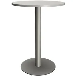 fm Büromöbel Besprechungstisch »Sidney« Ø80 cm Kreis grau, 80x110 cm
