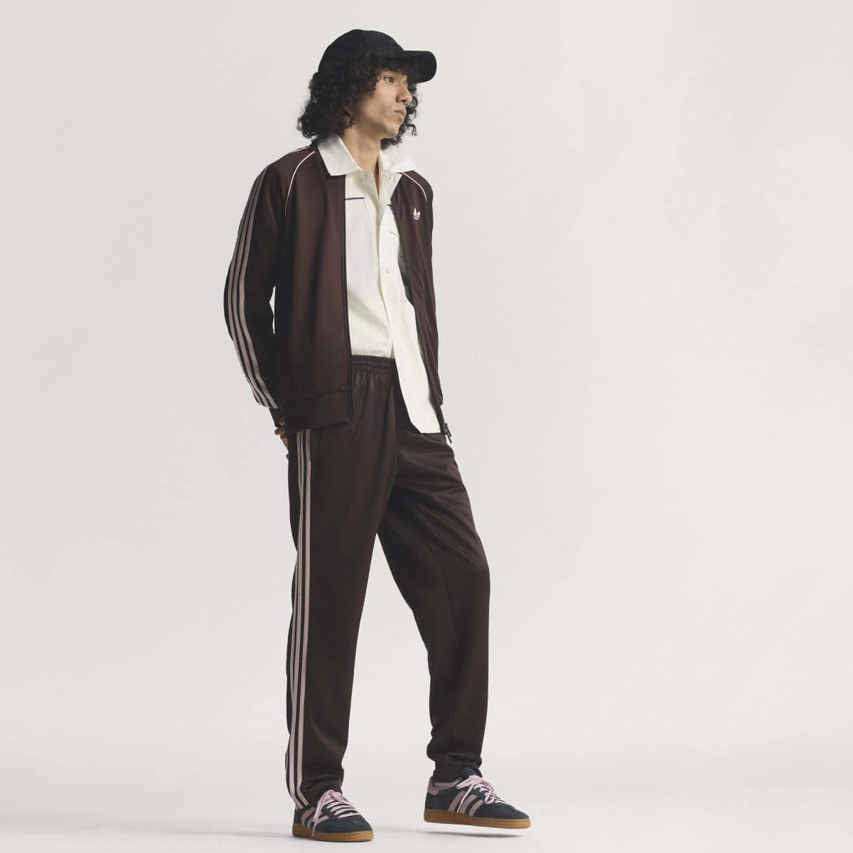Adidas Pantalón de Hombre Adicolor .  (XL) Marrón