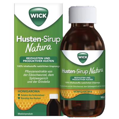 WICK Pharma - Zweigniederlassung der Procter & Gamble GmbH WICK Husten-Sirup Natura 140 ml 19236805