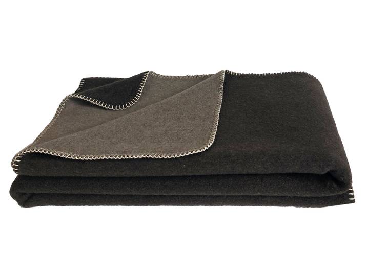 Wolldecke „Anna“ aus Yak- & Lammwolle