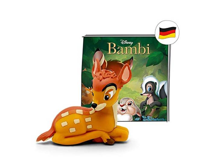 tonies Hörfigur für Toniebox, Disney – Bambi, Hörspiel mit Liedern, für Kinder ab 4 Jahren, Spielzeit ca. 50 Minuten