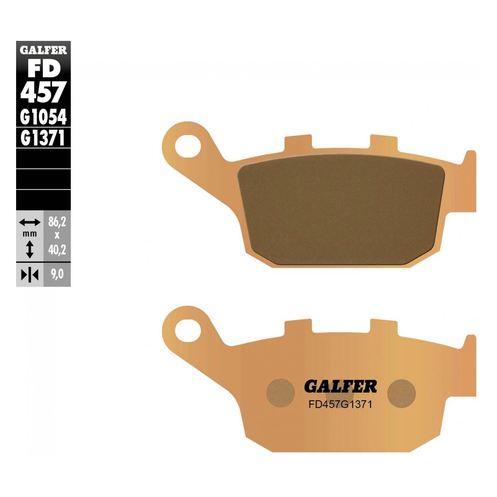 Galfer Bike BREMSBELAG GALFER SINTER FD457 G1371 (Sintermetall) (FD457-G1371)
