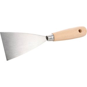 Schuller Spachtel Kai Tec 50040, Breite 70mm, Malerspachtel aus Stahl, mit Holzgriff