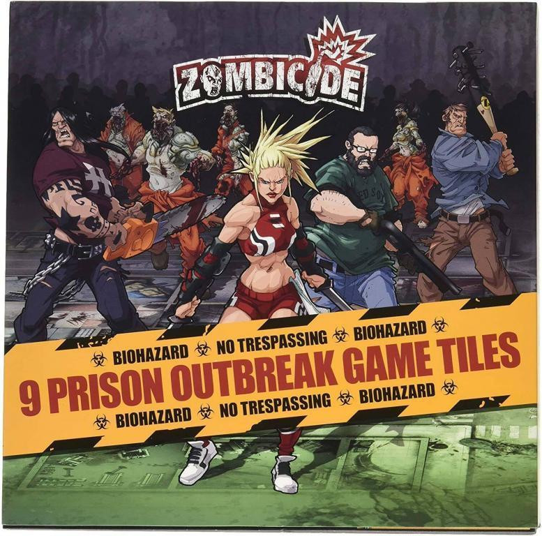 Zombicide 9 Prison Outbreak Speltegels