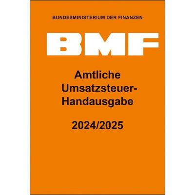 Amtliche Umsatzsteuer-Handausgabe 2024/2025, Gebundene Ausgabe von , Nwb Verlag, 978-3-482-66160-0