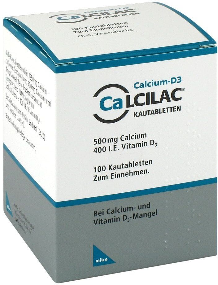 Calcilac 500mg/400 internationale Einheiten