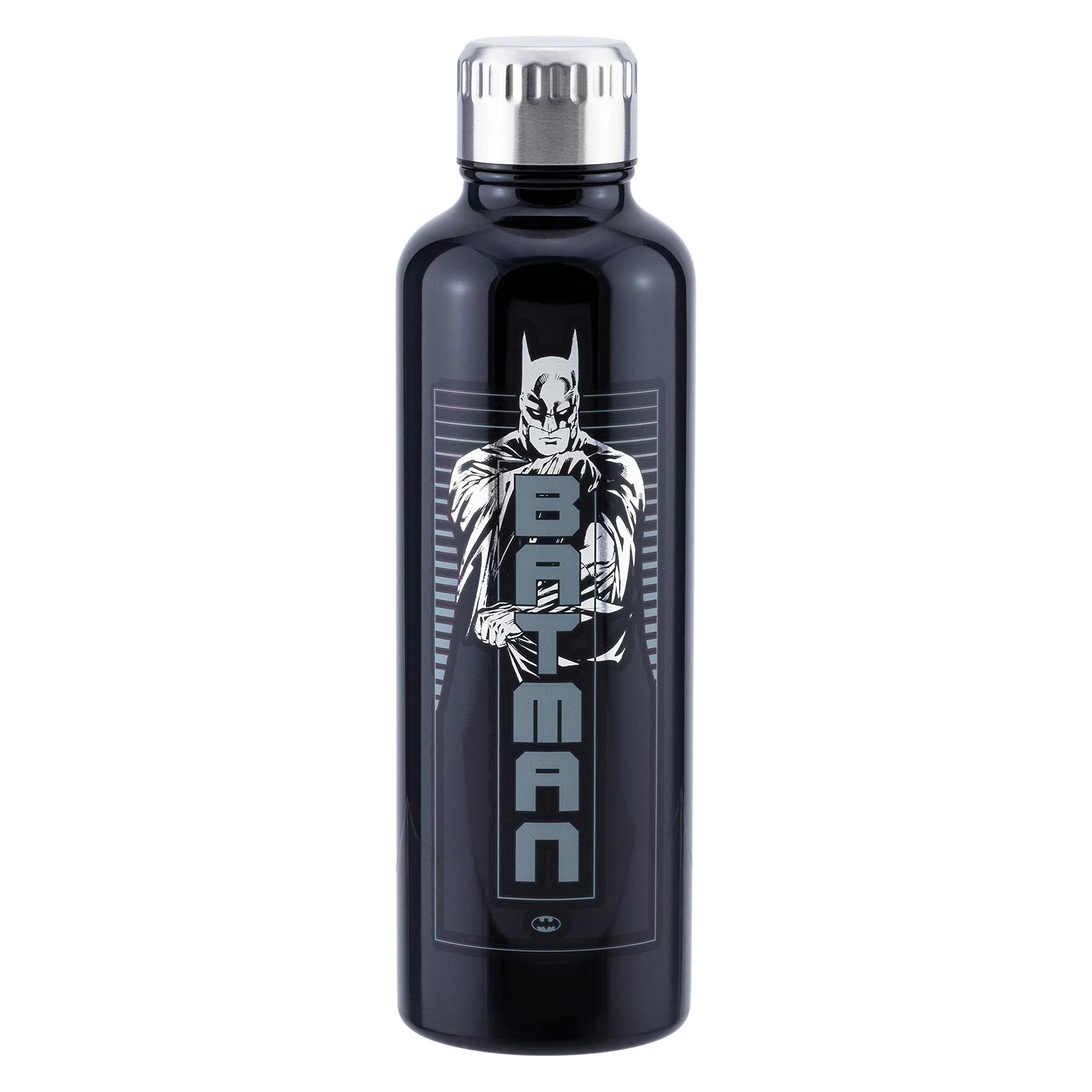 Paladone Products Bottiglia da Viaggio in Metallo Batman (0.50 l) (PP8031BM)