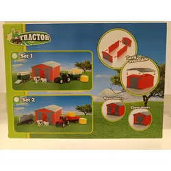 Toi-Toys 28454Z - TRACTOR Set Scheune + Traktor