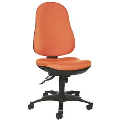 Topstar, Bürostuhl, Bürostuhl Trend SY 10, 9020G04 orange, schwarz Stoff