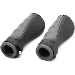 Ergonomische Silikon Griffe mit Verriegelung grau - 2 Stk