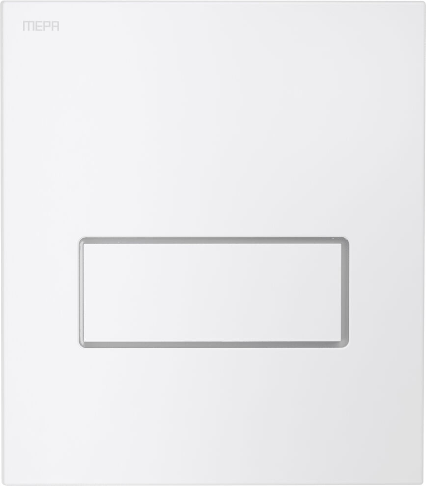 MEPA Orbit partie 2 flush plate 421130 blanc, pour Urinal