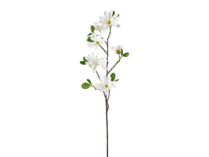 creativ home Kunstblume STERNMAGNOLIE 86 cm. Magnolie mit 6 Blüten und Knospe. Creme. Art.: 2019021-48