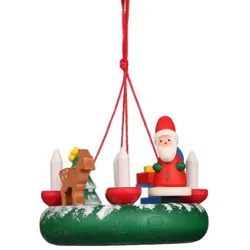 Christian Ulbricht Baumbehang Kranz mit Weihnachtsmann