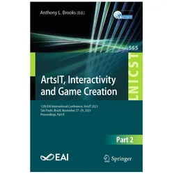 ArtsIT, Interactivity and Game Creation, Fachbücher von Anthony L. Brooks, L Brooks Anthony