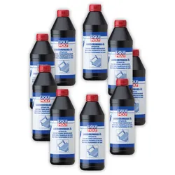 9x Hydrauliköl LIQUI MOLY 1097 Ladebordwand-Öl DIN 51524-2 HLP 15 Flasche 1L