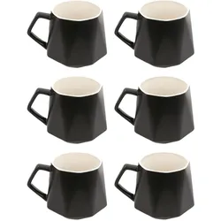 Intirilife, Tasse, Tasse in Feinschliff Optik (350 ml, 6x)