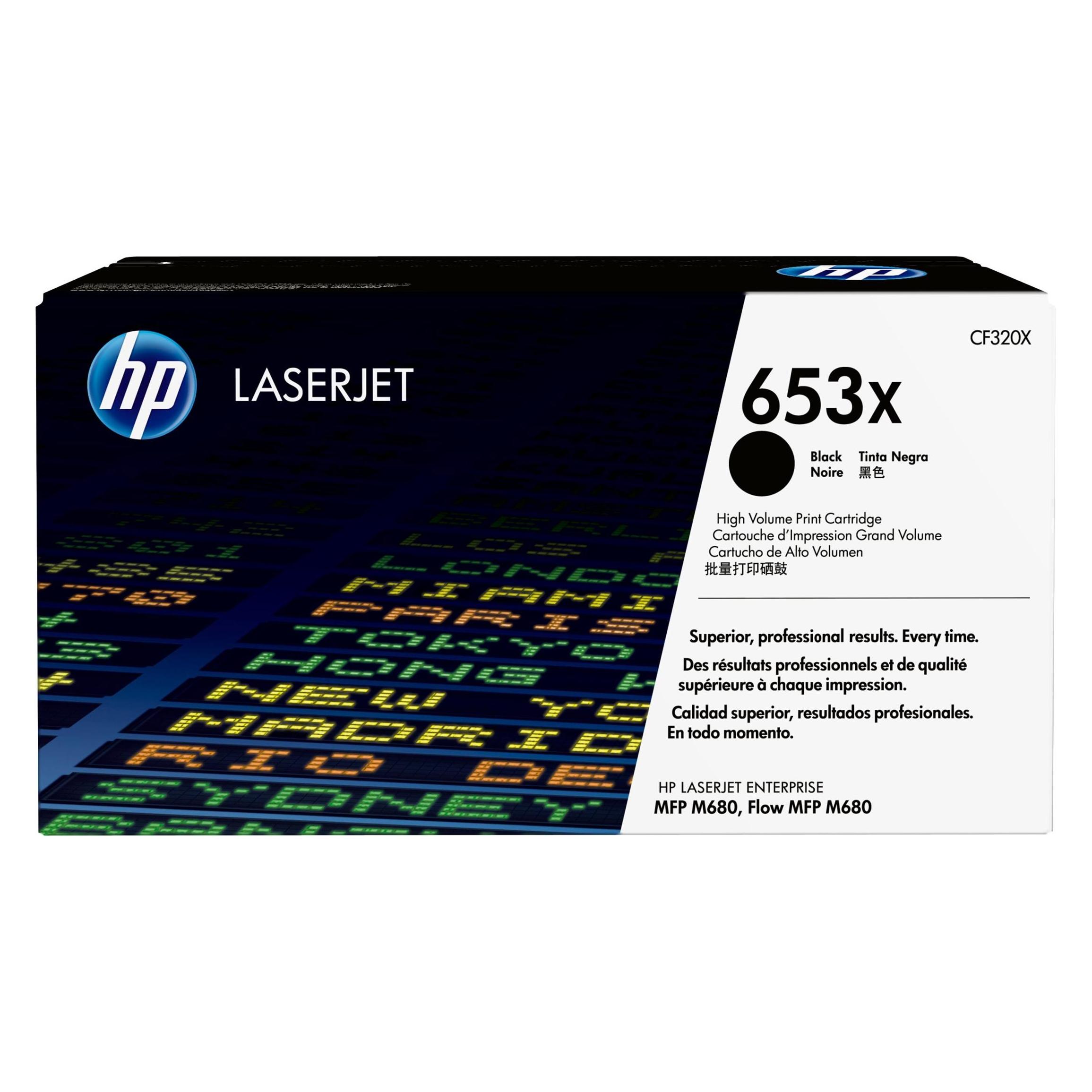 HP 653x (BK) (CF320X)