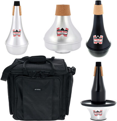 Denis Wick Trombone Mute Set Schwarz