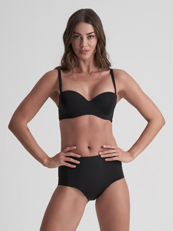 Bye Bra Periodenpanty in Schwarz - L