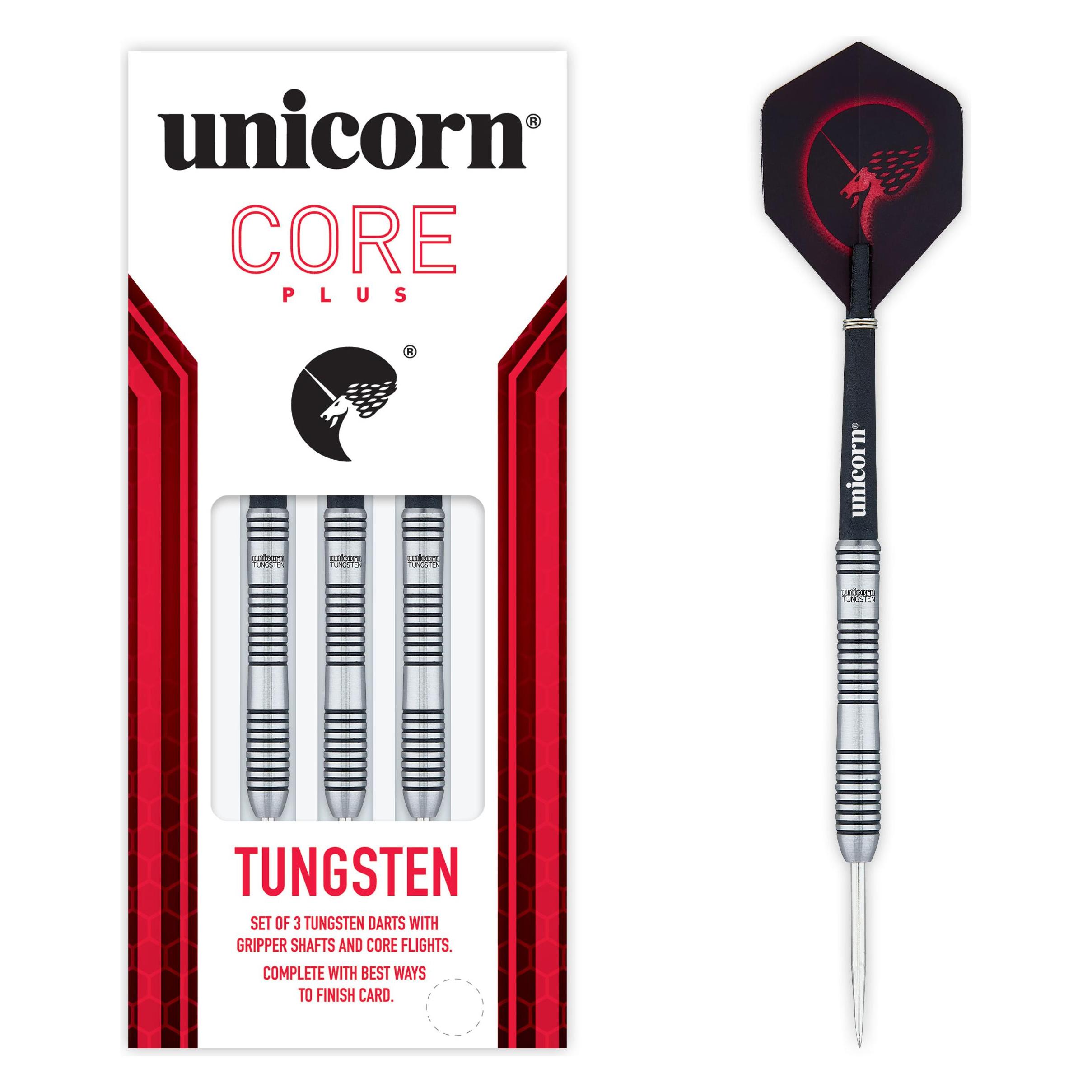 Unicorn Core Plus Tungsten Style 1 Steel Darts 1 Satz (22 g) (08665)