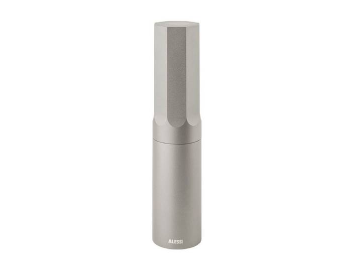 Alessi Salz-/Pfeffermühle Universalmühle Aluminium Silbern