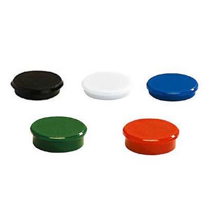 neutral Magnete Ø 3,2 x 0,73 je 2x schwarz, weiß, blau, rot, grün 100110259541292